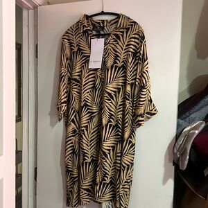 Lexbreezy Aloha Button Down Dress Size XL